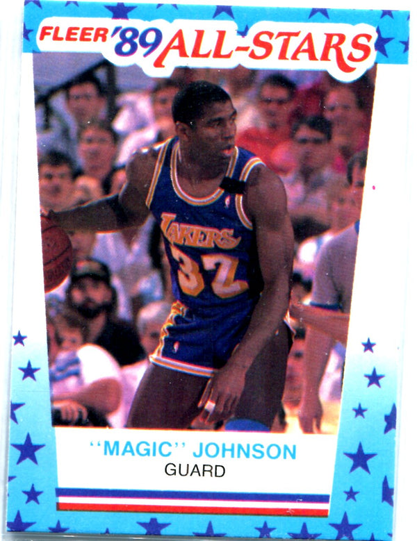 Magic Johnson 1989 Fleer Card