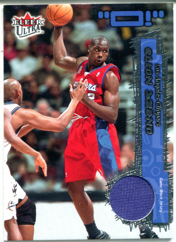 Elton Brand 2002 Fleer Game-Worn Jersey Card