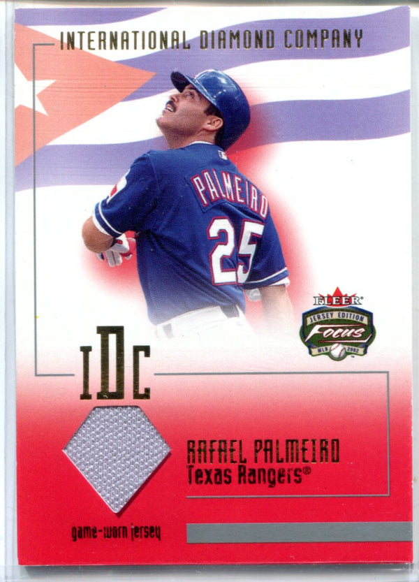 Rafael Palmeiro 2002 Fleer Game-Worn Jersey Card