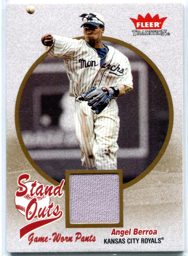 Angel Berroa 2004 Fleer Game-Worn Pants Card