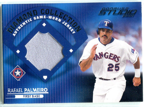 Rafael Palmeiro 2001 Donruss Game-Used Jersey Card