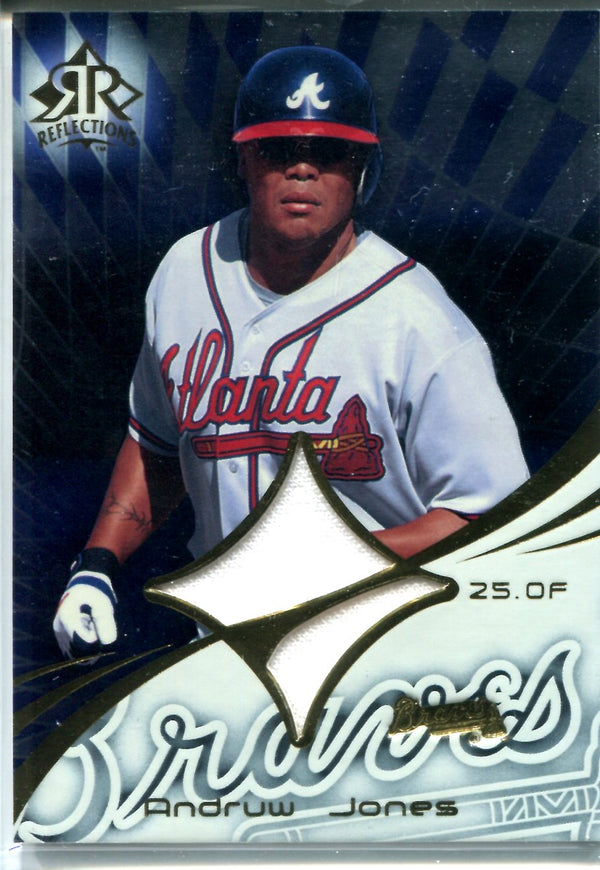 Andruw Jones 2004 Upper Deck Game-Worn Jersey Card