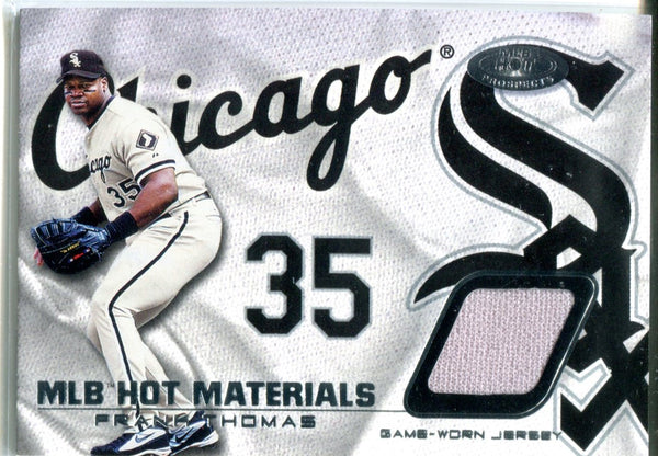 Frank Thomas 2002 Fleer Game-Worn Jersey Card