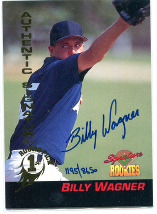 Billy Wagner 1994 Signatures Autographed Card #1195/8650
