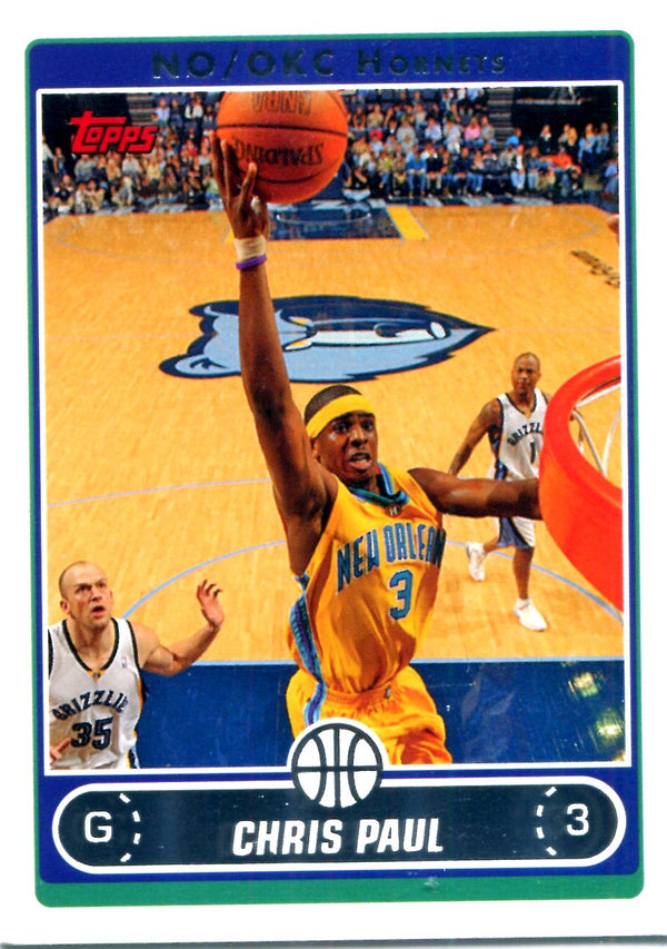 Chris Paul 2006 Topps Unsigned Card