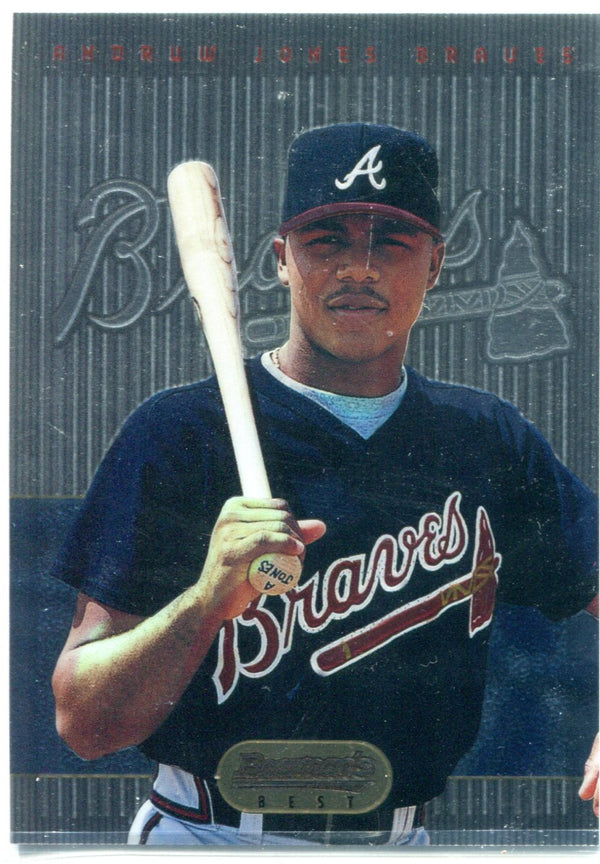Andruw Jones 1995 Bowman's Best Card