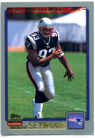 Richard Seymour 2001 Topps Rookie Card