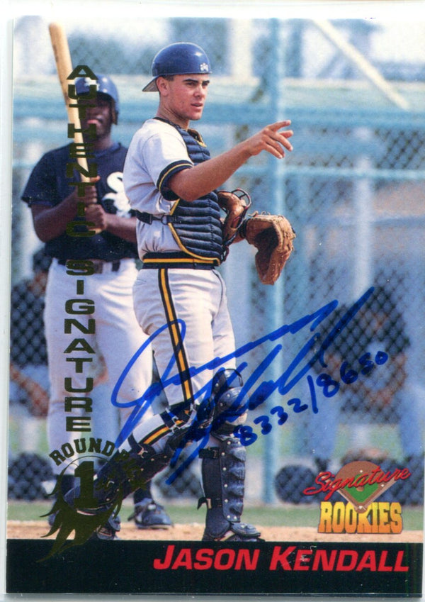Jason Kendall 1994 Signature Rookies Autographed Card #8332/8650
