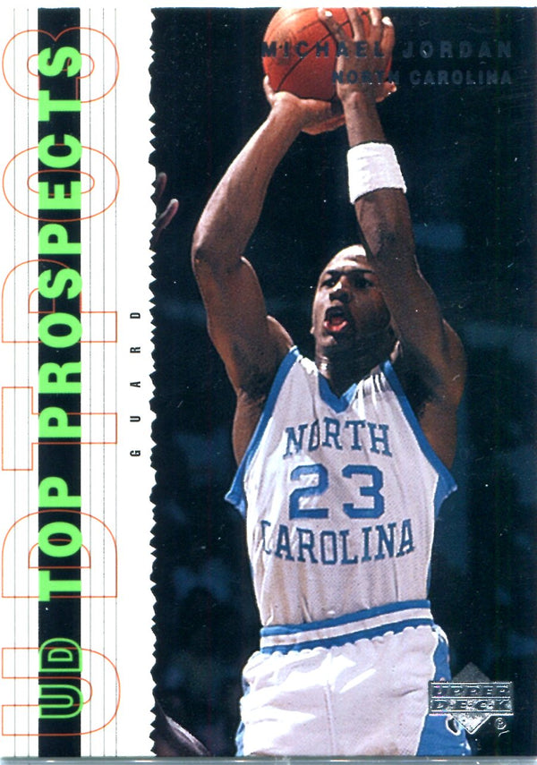 Michael Jordan 2003 Upper Deck Top Prospects #1 Card