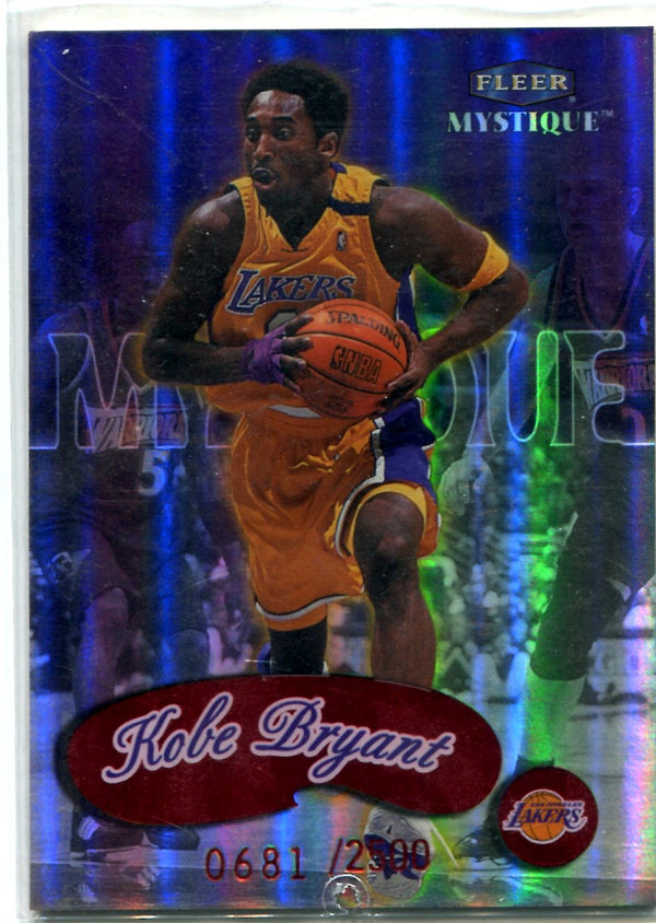 Kobe Bryant 2000 Fleer Mystique Card #681/2500