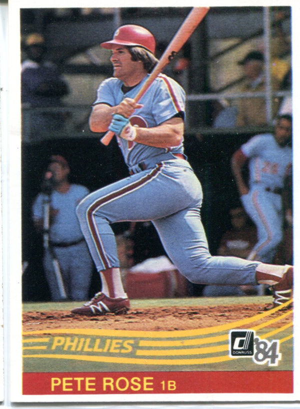 Pete Rose 1984 Donruss Card