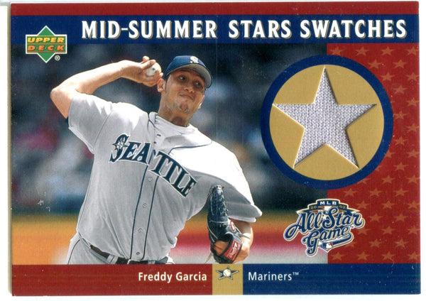 Freddy Garcia 2002 Upper Deck Game-Used Jersey Card