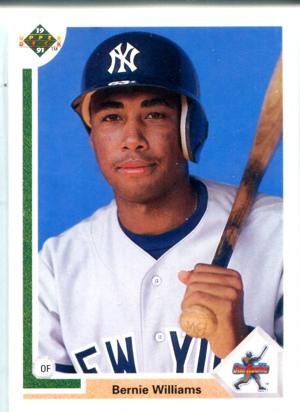 Bernie Williams 1991 Upper Deck Card