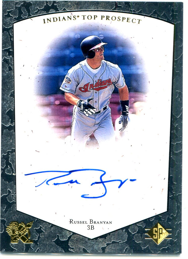 Russell Branyan 1997 Upper Deck Top Prospect Autographed Card