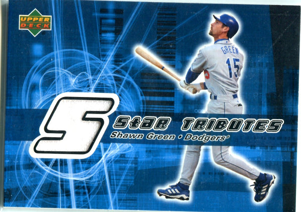 Shawn Green 2002 Upper Deck Game-Used Jersey Card