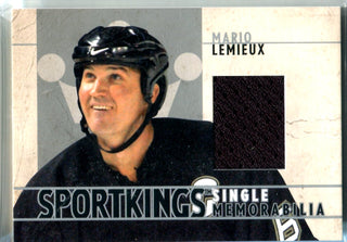 Mario Lemieux 2007 Sports Kings Game-Used Memorabilia Card