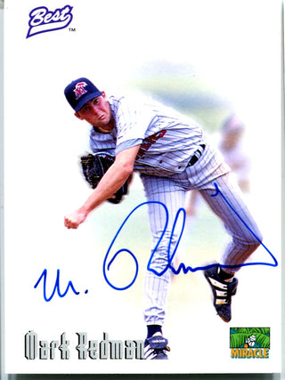 Mark Redman 1996 Best Autographed Card