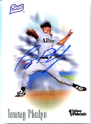 Tommy Phelps 1996 Best Autographed Card
