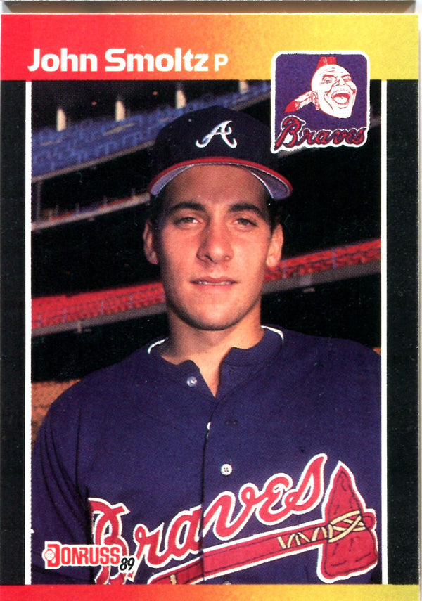 John Smoltz 1988 Leaf Card
