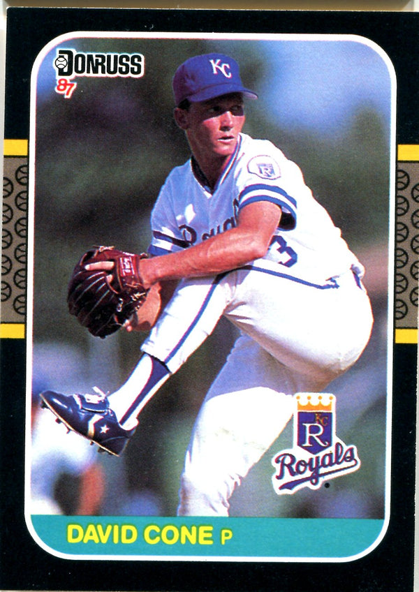 David Cone 1986 Leaf Card