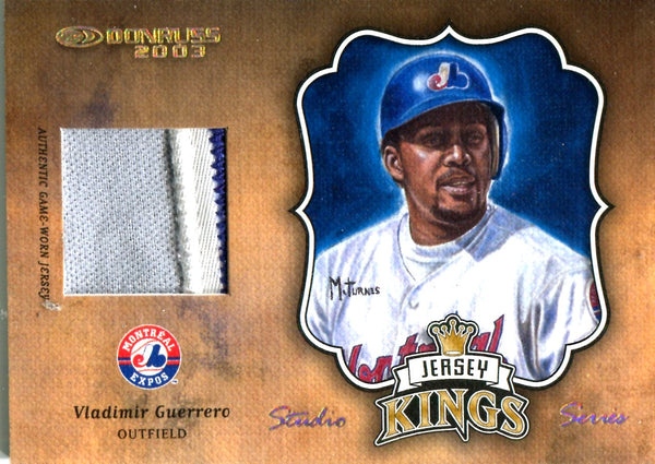 Vladimir Guerrero 2002 Donruss Game-Worn Jersey Card #22/50