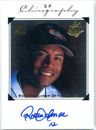 BLUE JAYS AUTHENTICS-AUTOGRAPHED ROBERTO ALOMAR 1992 WORLD SERIES