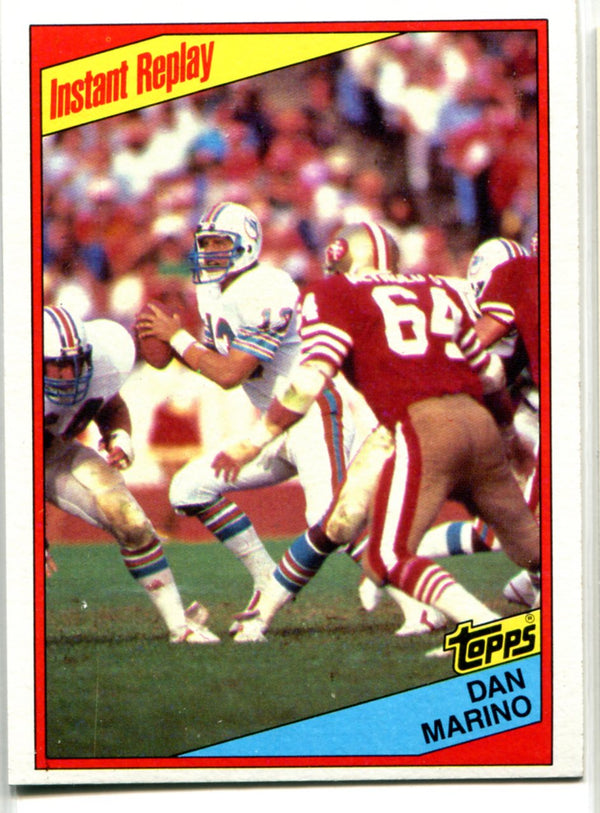 Dan Marino 1984 Topps Instant Replay Card