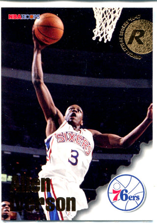 Allen Iverson 1997 NBA Hoops Rookie Card