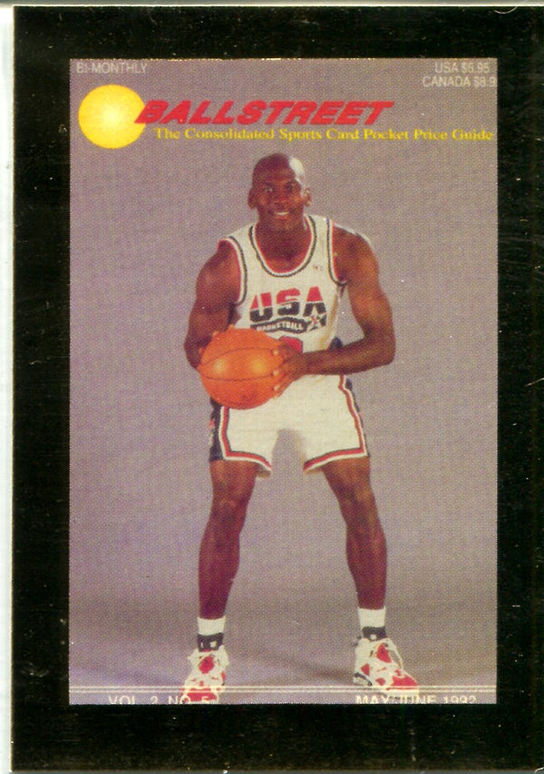 Michael Jordan 1992 Ball Street Card