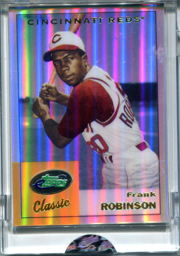 Frank Robinson 2002 Topps Classic Sealed Card