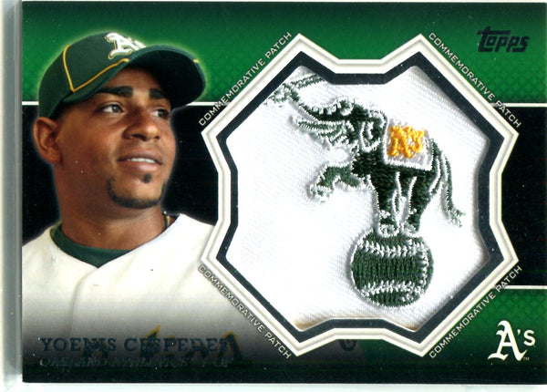 Yoenis Cespedes 2013 Topps Commemorative Patch Card