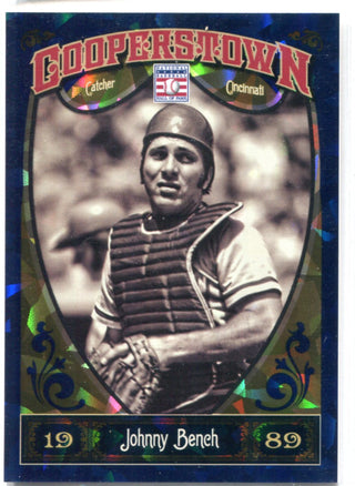 Johnny Bench 2013 Panini Cooperstown Unsigned Card