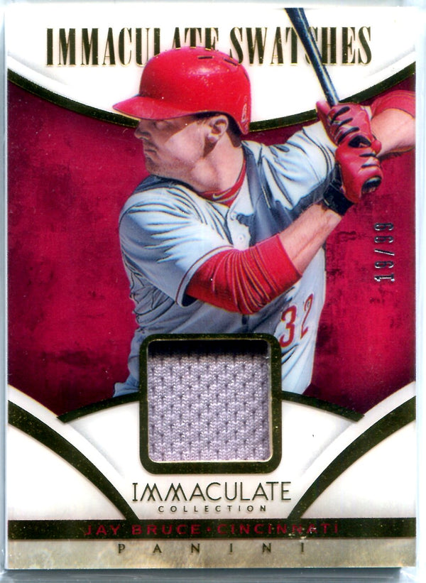 Jay Bruce 2014 Panini Immaculate Collection Patch Card #19/99