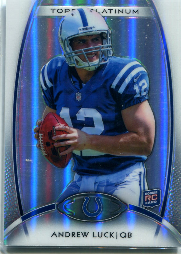 Andrew Luck 2012 Topps Platinum Rookie Card