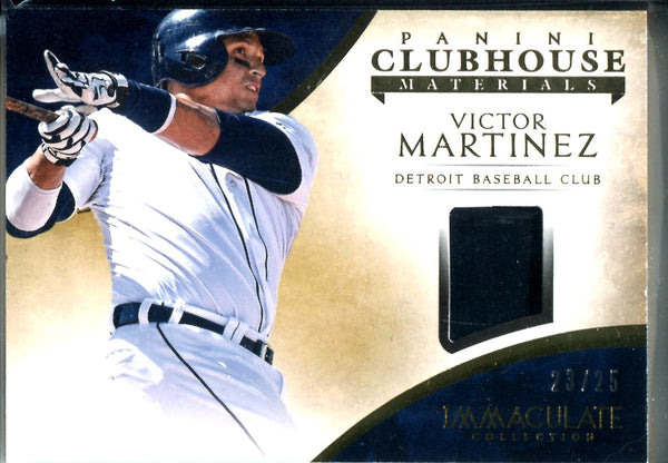 Victor Martinez 2014 Panini Immaculate Collection Game-Used Memorabilia Card #23/25
