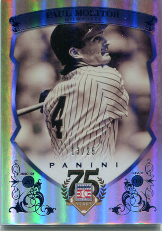 Paul Molitor 2014 Panini Unsigned Card #13/25