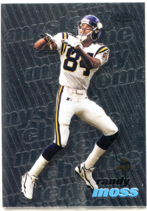 Randy Moss 1999 Topps Chrome Unsigned Card