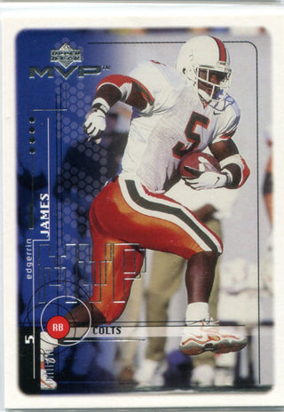 Edgerrin James 1999 Upper Deck MVP Unsigned Card