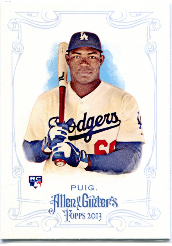 Yasiel Puig 2013 Topps Allen & Ginter's Unsigned Rookie Card