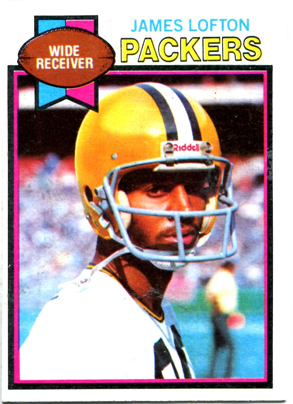 James Lofton 1979 Topps Unsigned Card