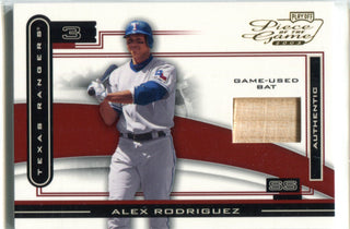 Alex Rodriguez 2003 Playoff Game-Used Bat Card