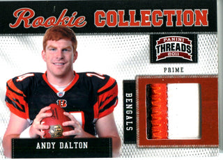 Andy Dalton 2011 Panini Threads Patch Rookie Card #26/50