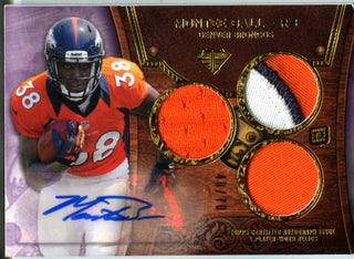 Montee Ball 2013 Topps Triple Patch/Autographed Rookie Card #40/70