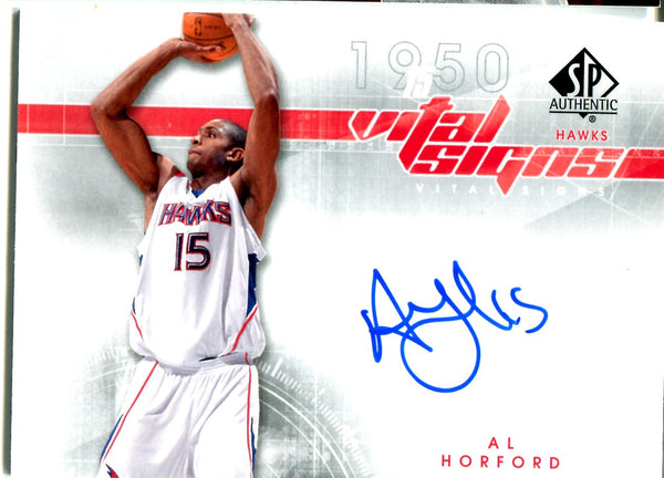 Al Horford 2008 Upper Deck Autographed Card