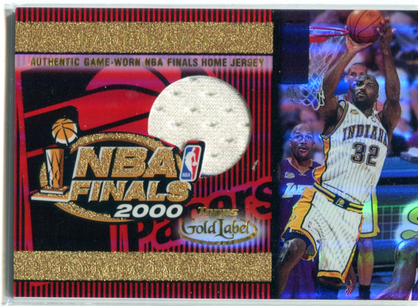 Dale Davis 2000 Topps Gol Label Game-Worn Jersey Card