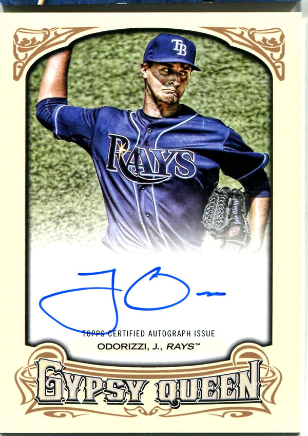 Jake Odorizzi 2014 Topps Gypsy Queen Autographed Card