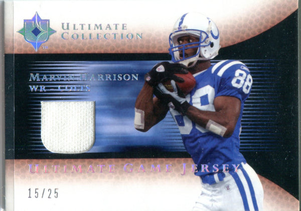 Marvin Harrison 2005 Upper Deck Game-Worn Jersey Card #15/25