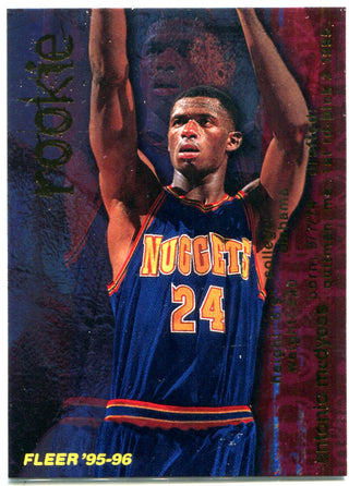 Antonio McDyess 1996 Fleer Rookie Card