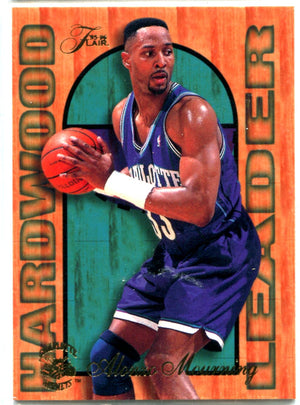 Alonzo Mourning 1995 Fleer Card
