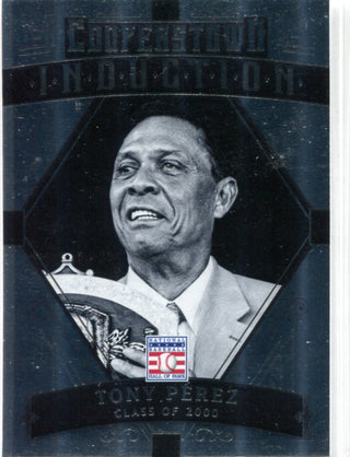 Tony Perez 2015 Panini Cooperstown Induction Card